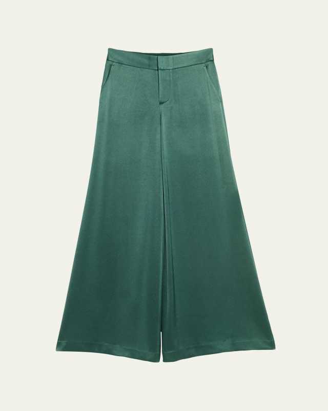 Nessi Baggy Satin Trousers